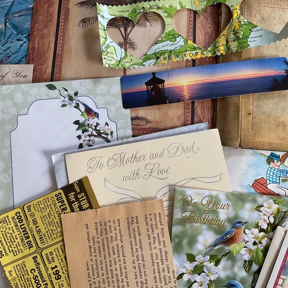 Huge Vintage Ephemera Paper Pack - 75+ Junk Journal, Fodder, Collage Crafting - Picture 7 of 14